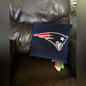 New England Patriots NFL pillow. New with tags